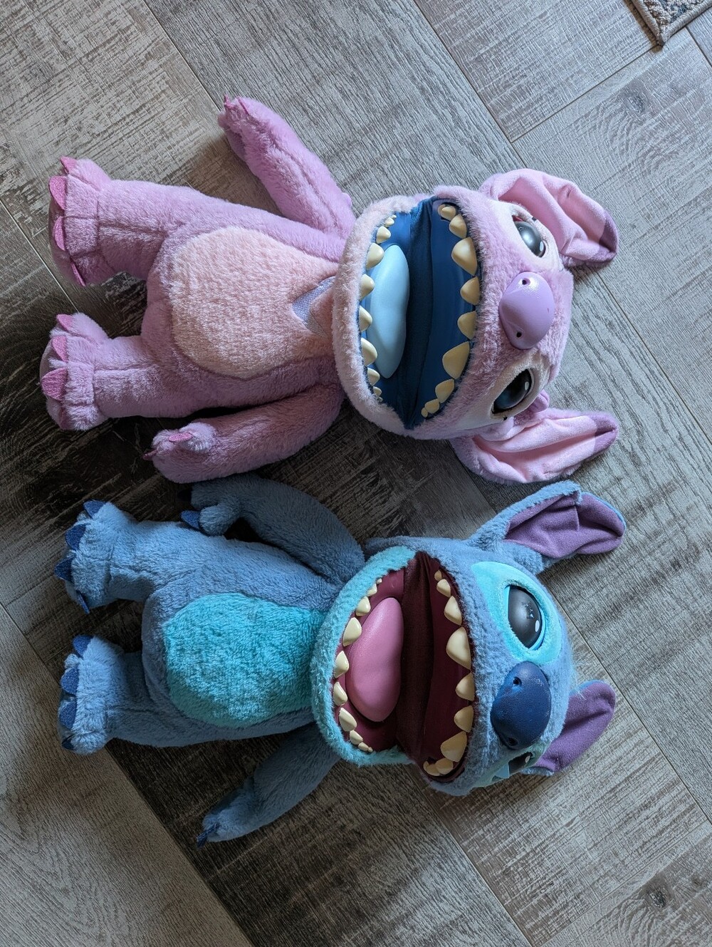 Stitch and Angel Interactive Puppets
